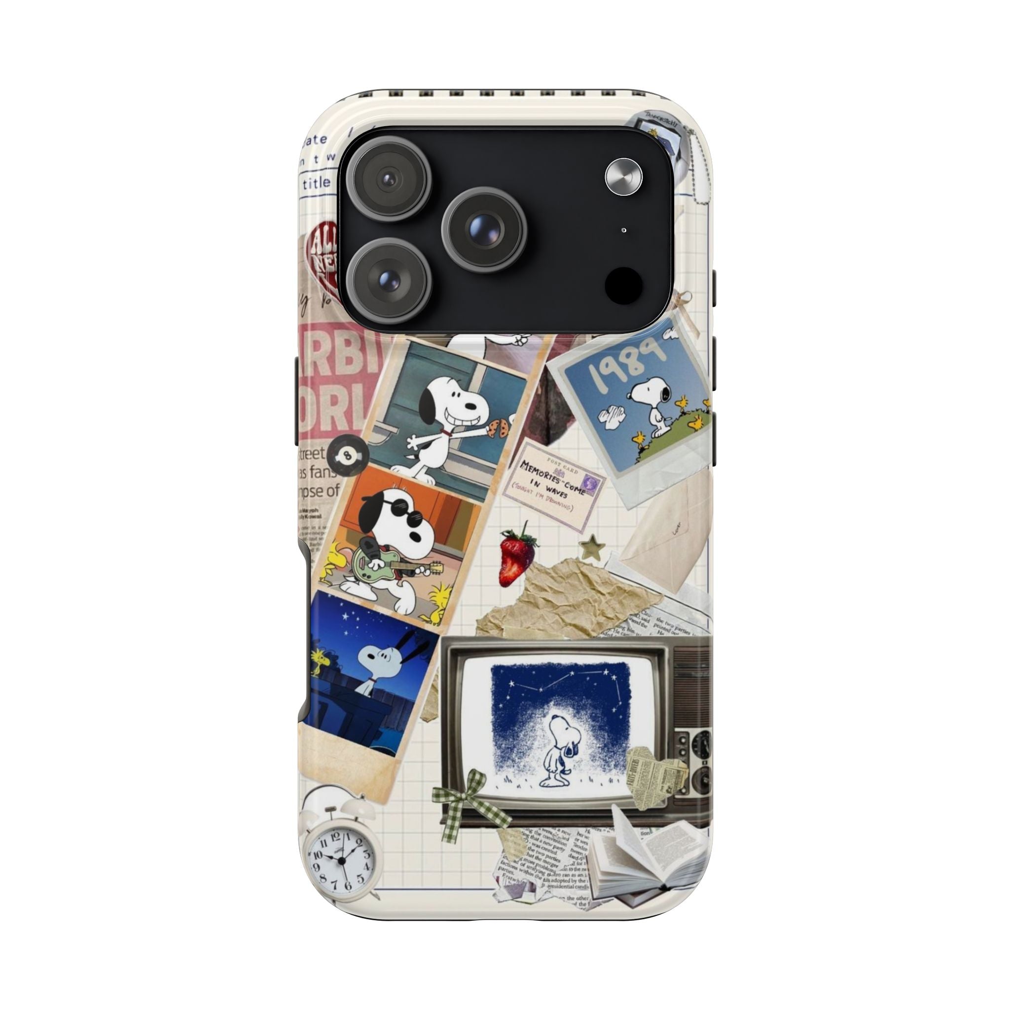 Retro Snoopy Collage Phone Case