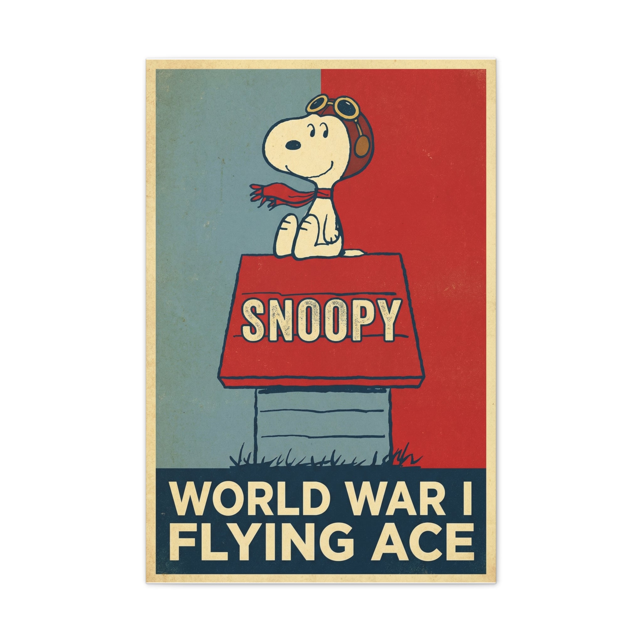 WWI Flying Ace Canvas