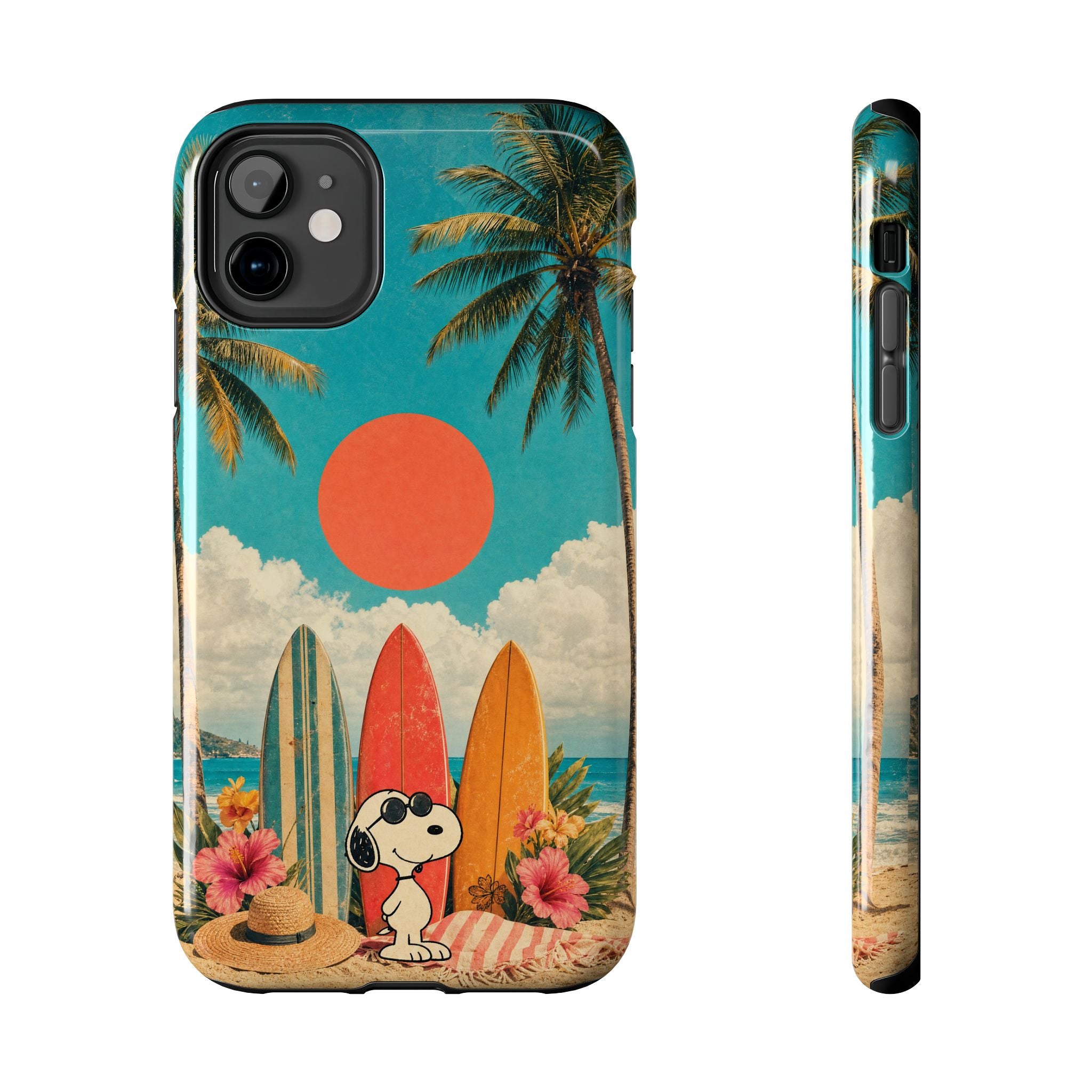 Retro Beach Sun Case