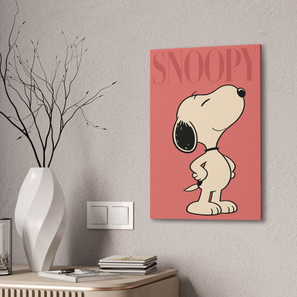 Snoopy Pose Canvas