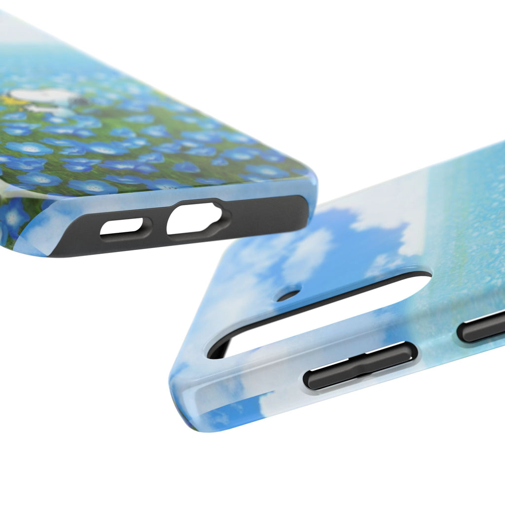 Blue Flower Field Case