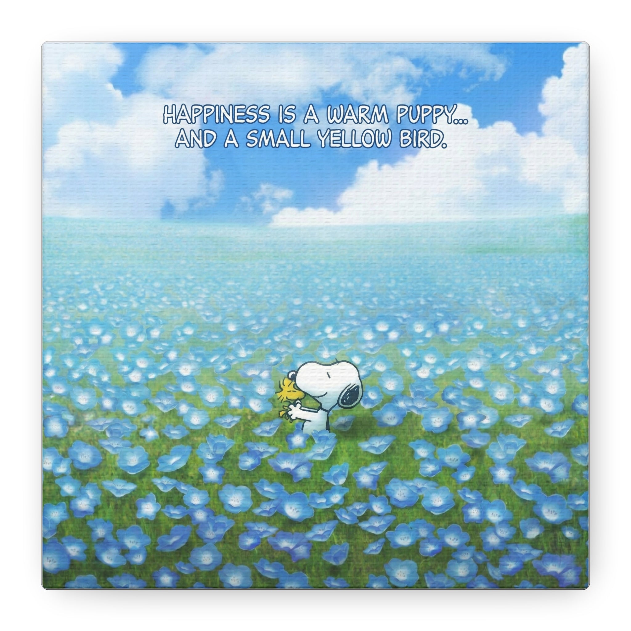 Field Of Flowers Canvas