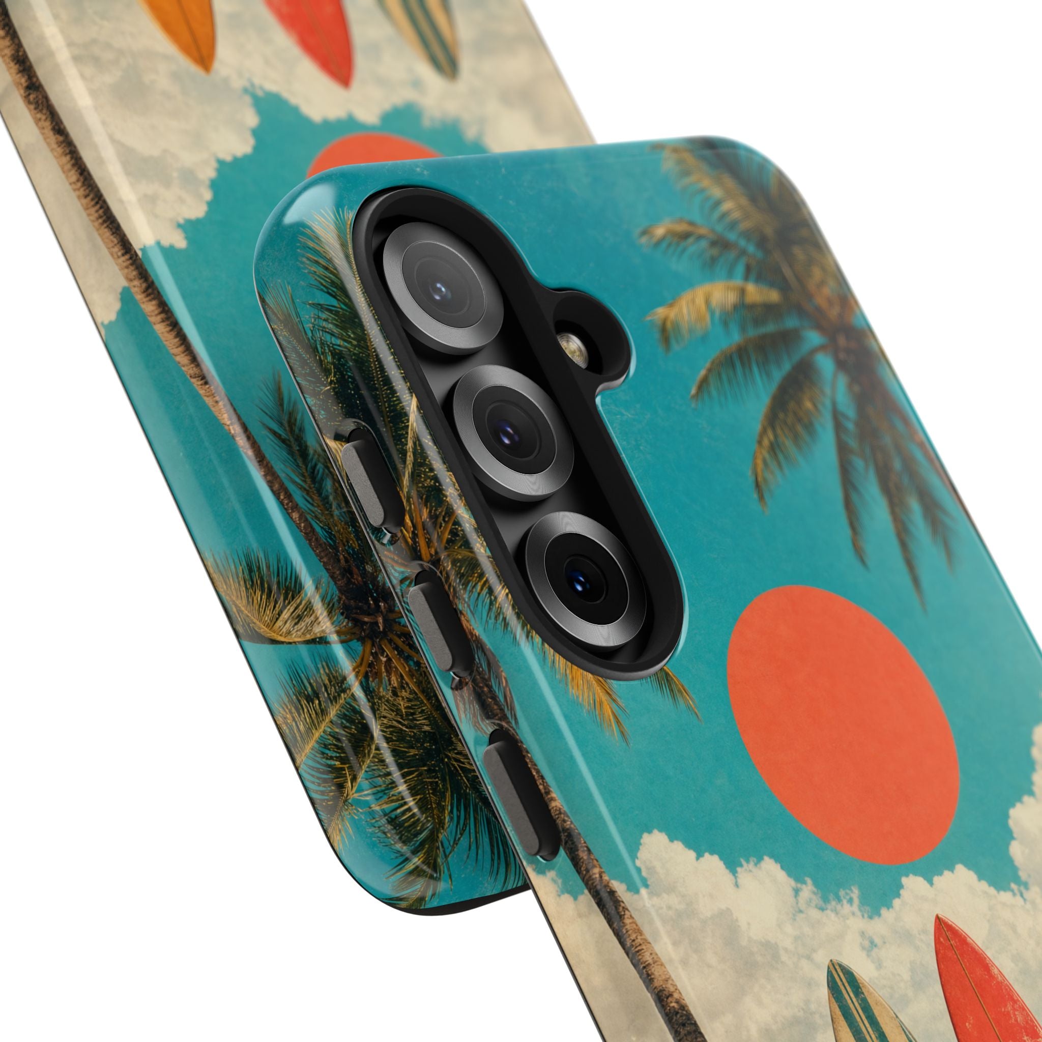 Retro Beach Sun Case