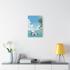 Inner Tube Float Canvas