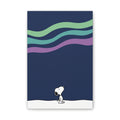 Snoopy Looking Up Canvas