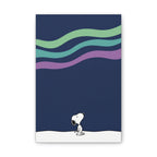 Snoopy Looking Up Canvas