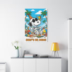 Snoopy Sailing Day Canvas