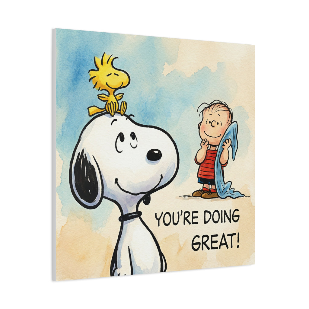You're Doing Great Canvas