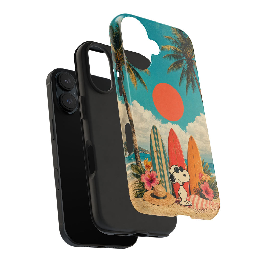 Retro Beach Sun Case
