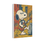 Grunge Rock Snoopy Canvas