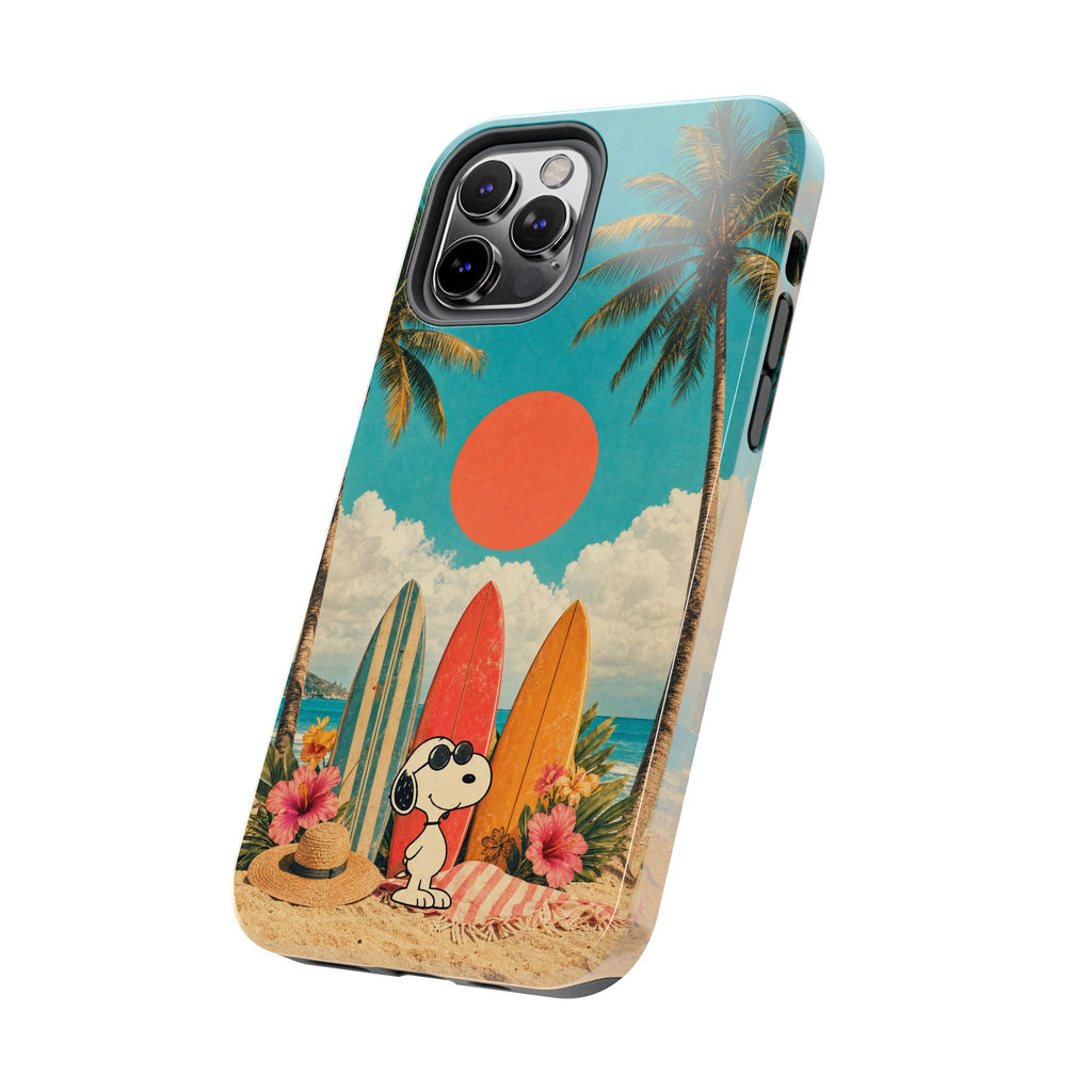 Retro Beach Sun Case