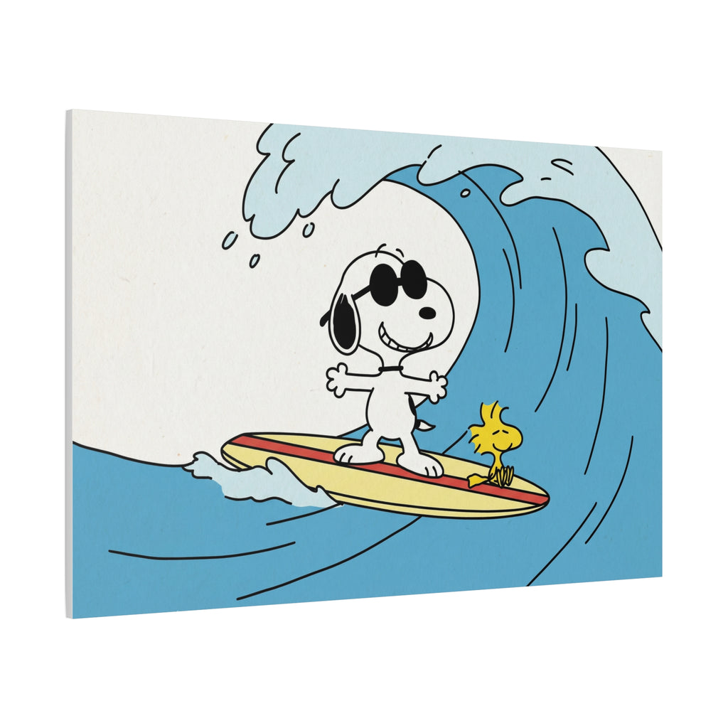 Snoopy Wave Rider Canvas