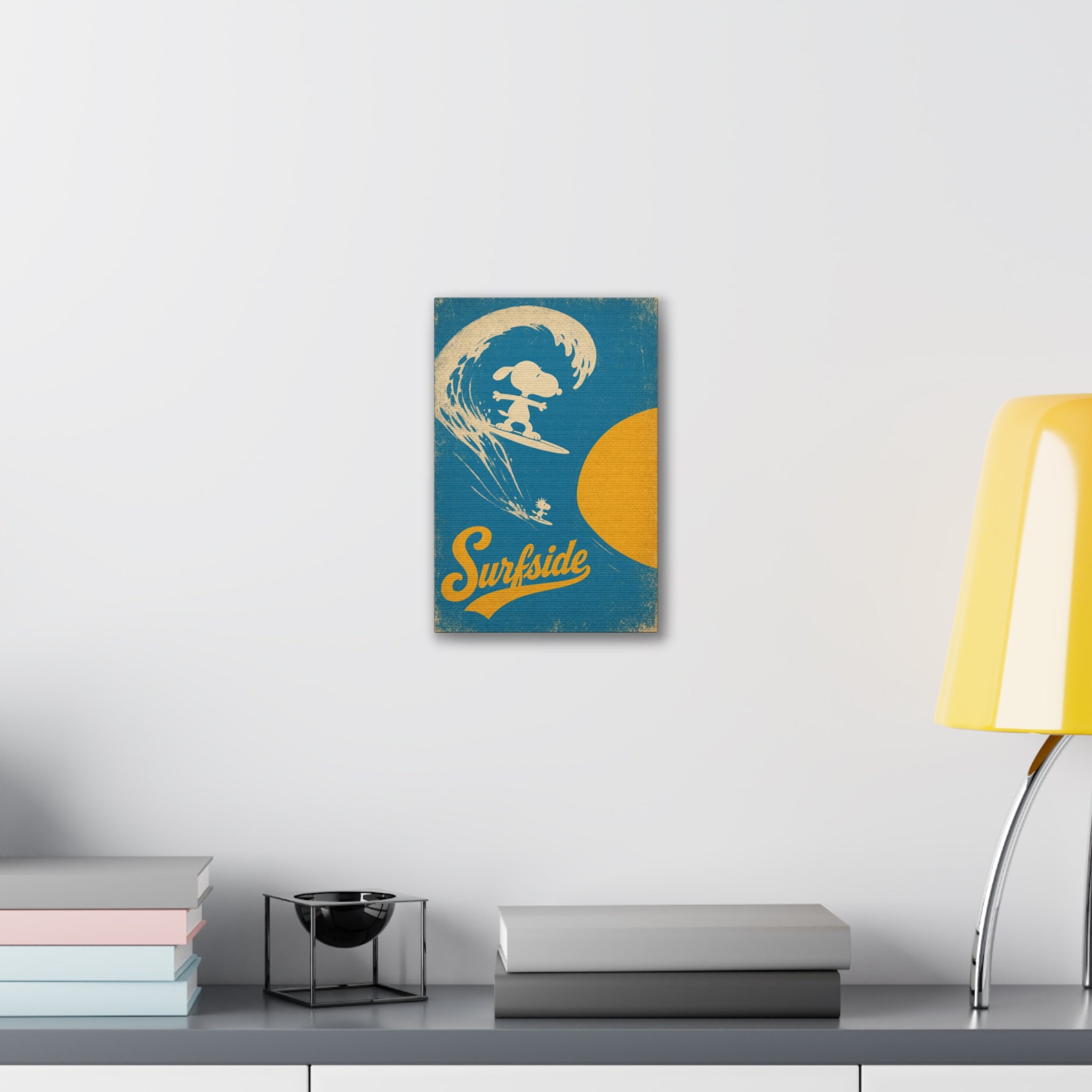 Surfside Snoopy Canvas