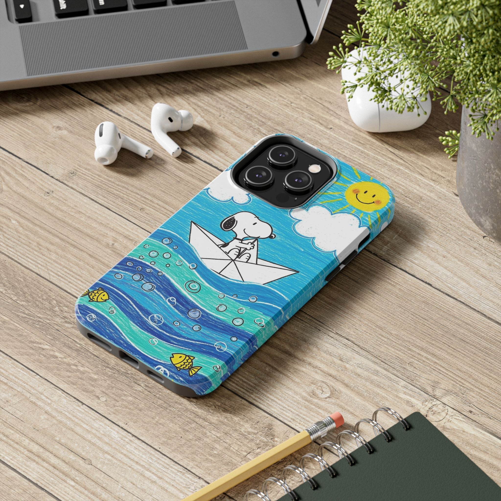 Snoopy Boat Phone Case
