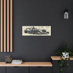 Formula Racecar Canvas