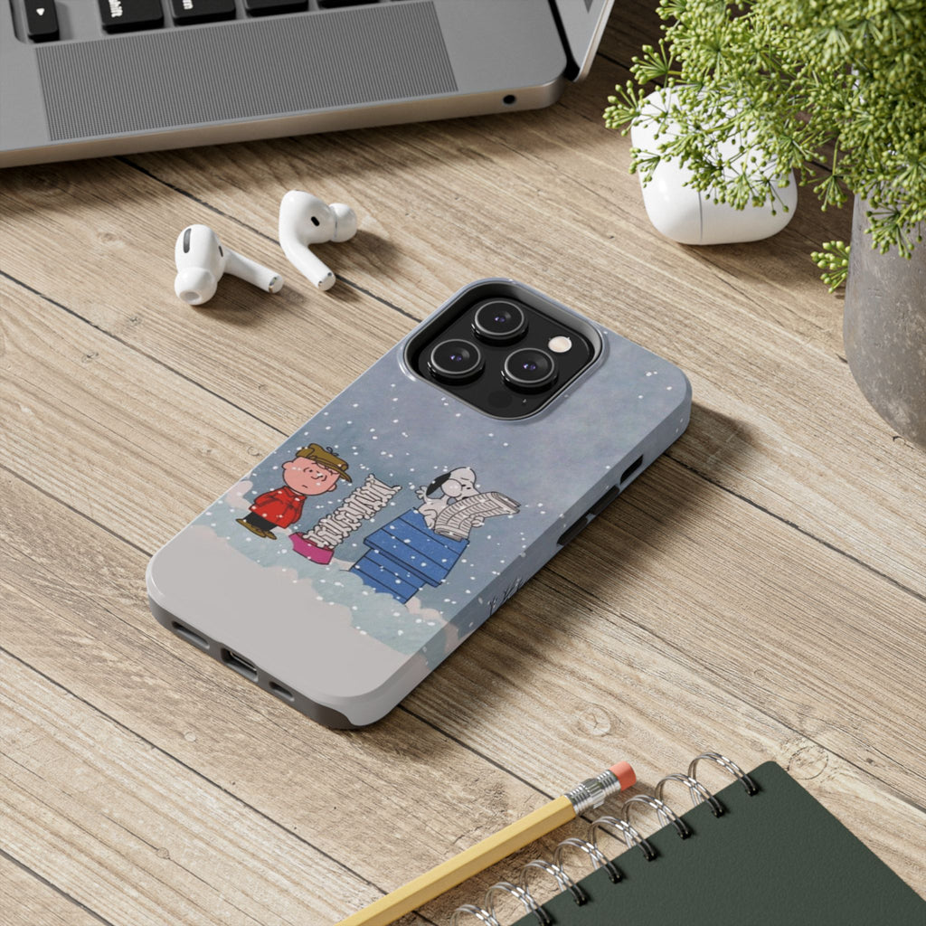 Snowy Reading Phone Case