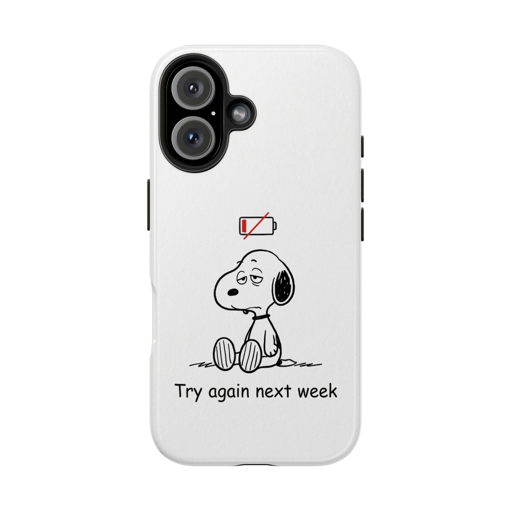 Low Battery Phone Case