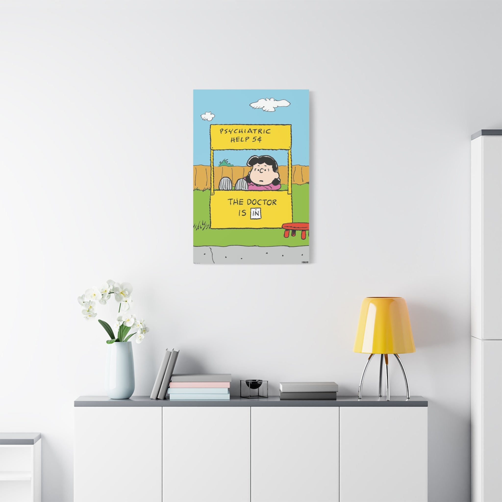 Lucy Psychiatric Help Canvas