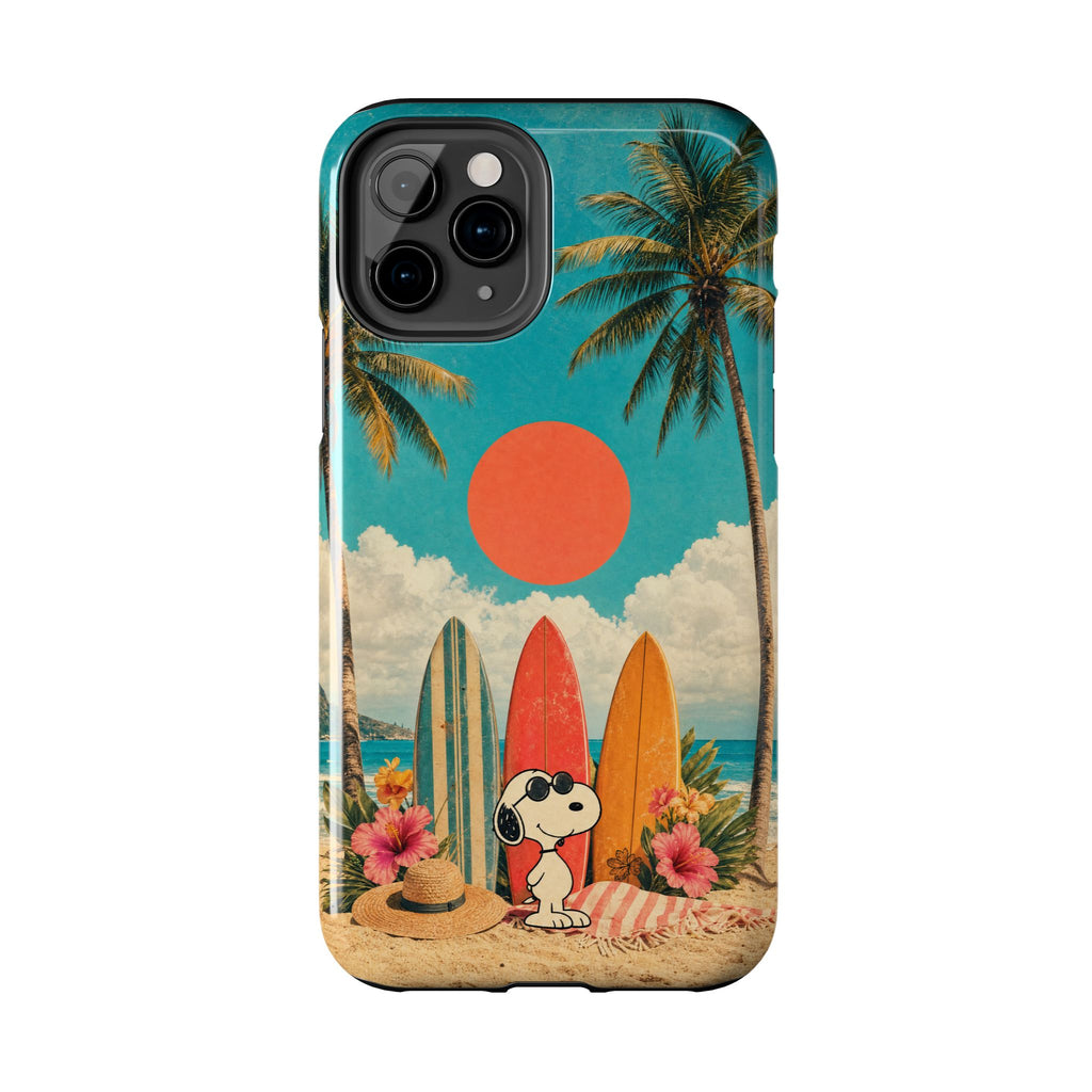 Retro Beach Sun Case