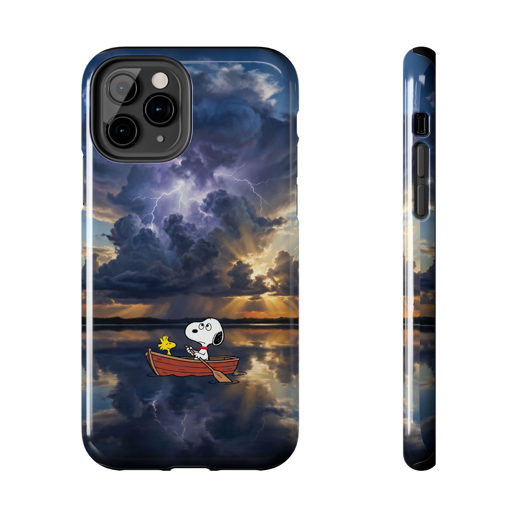 Stormy Rowboat Phone Case