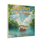 Lazy River Days Canvas