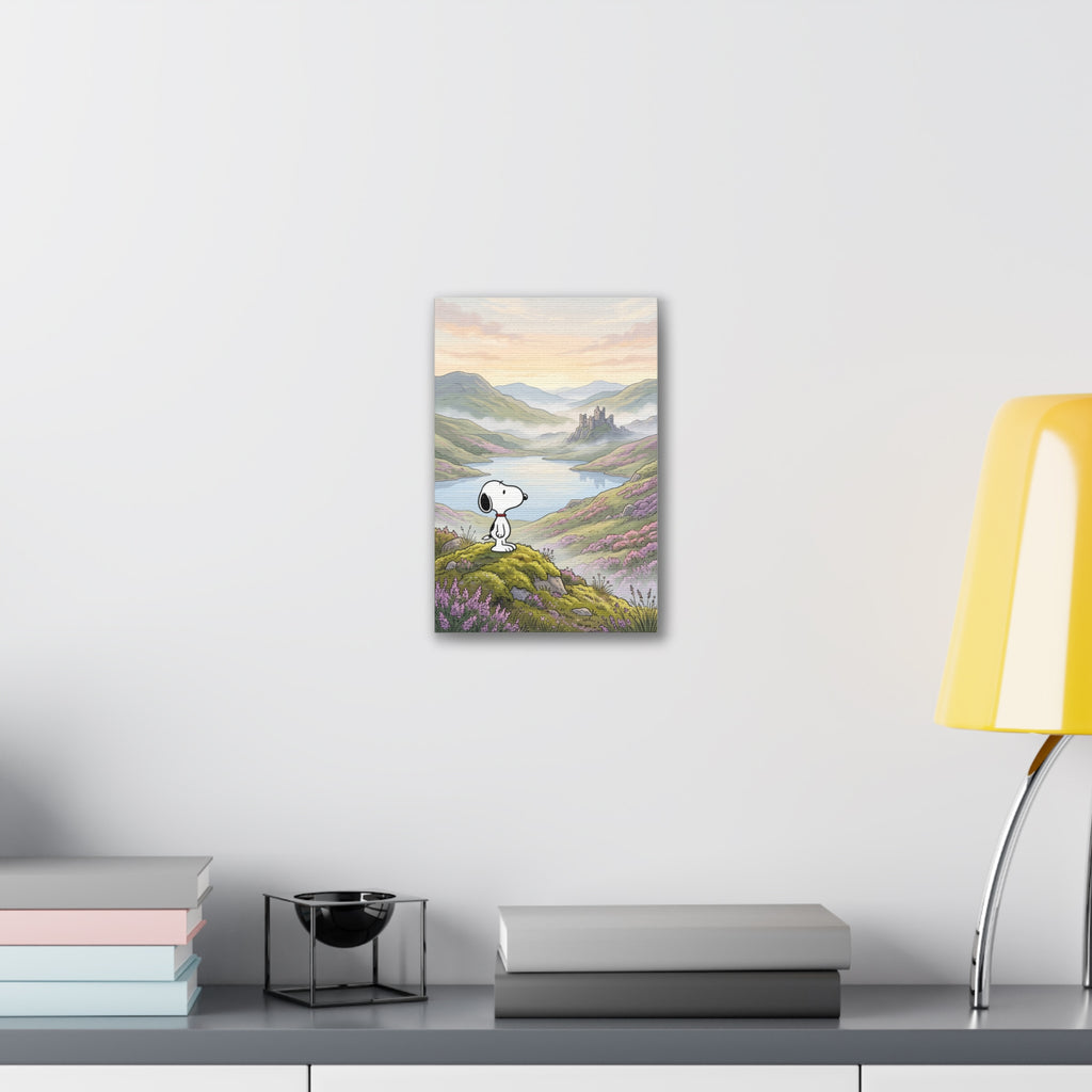 Scenic Lake Canvas
