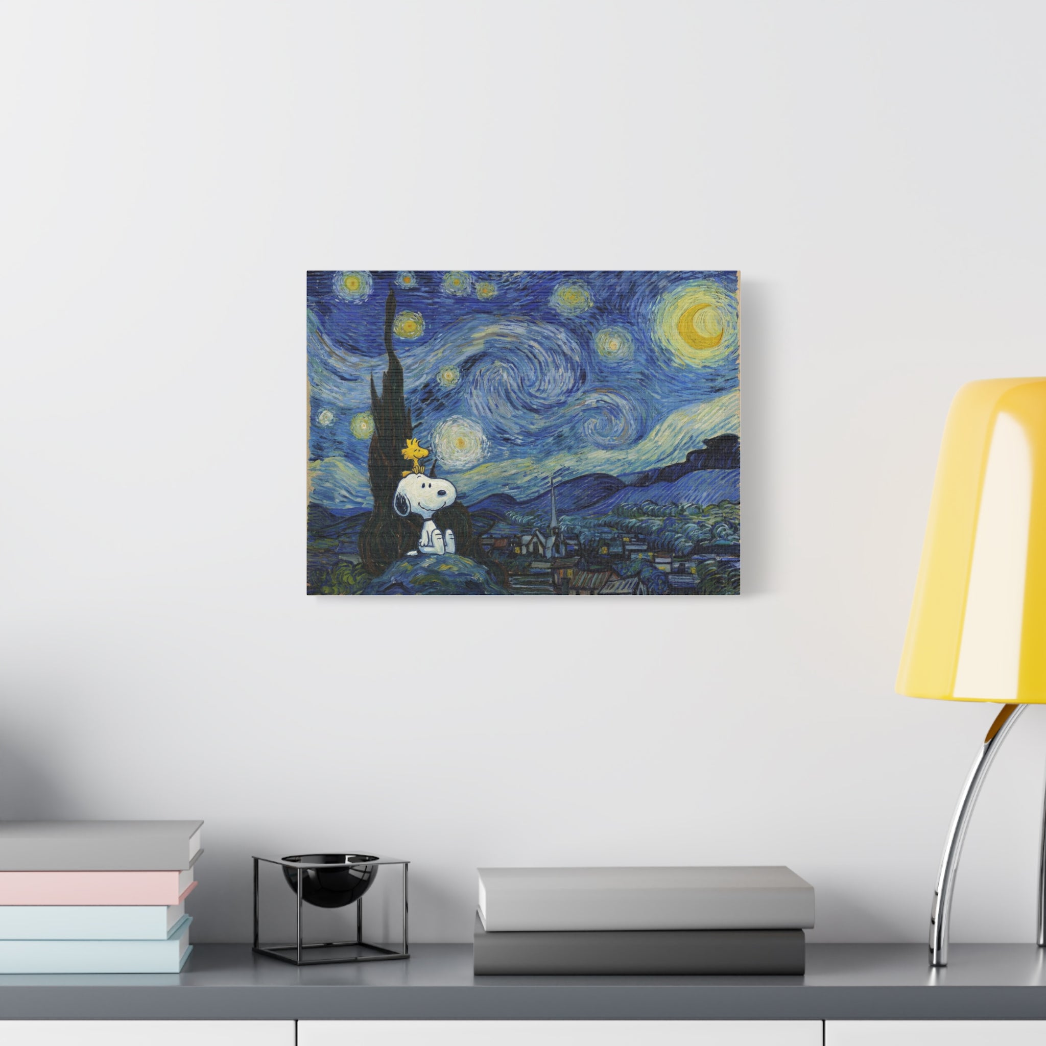 Woodstock Starry Night Canvas