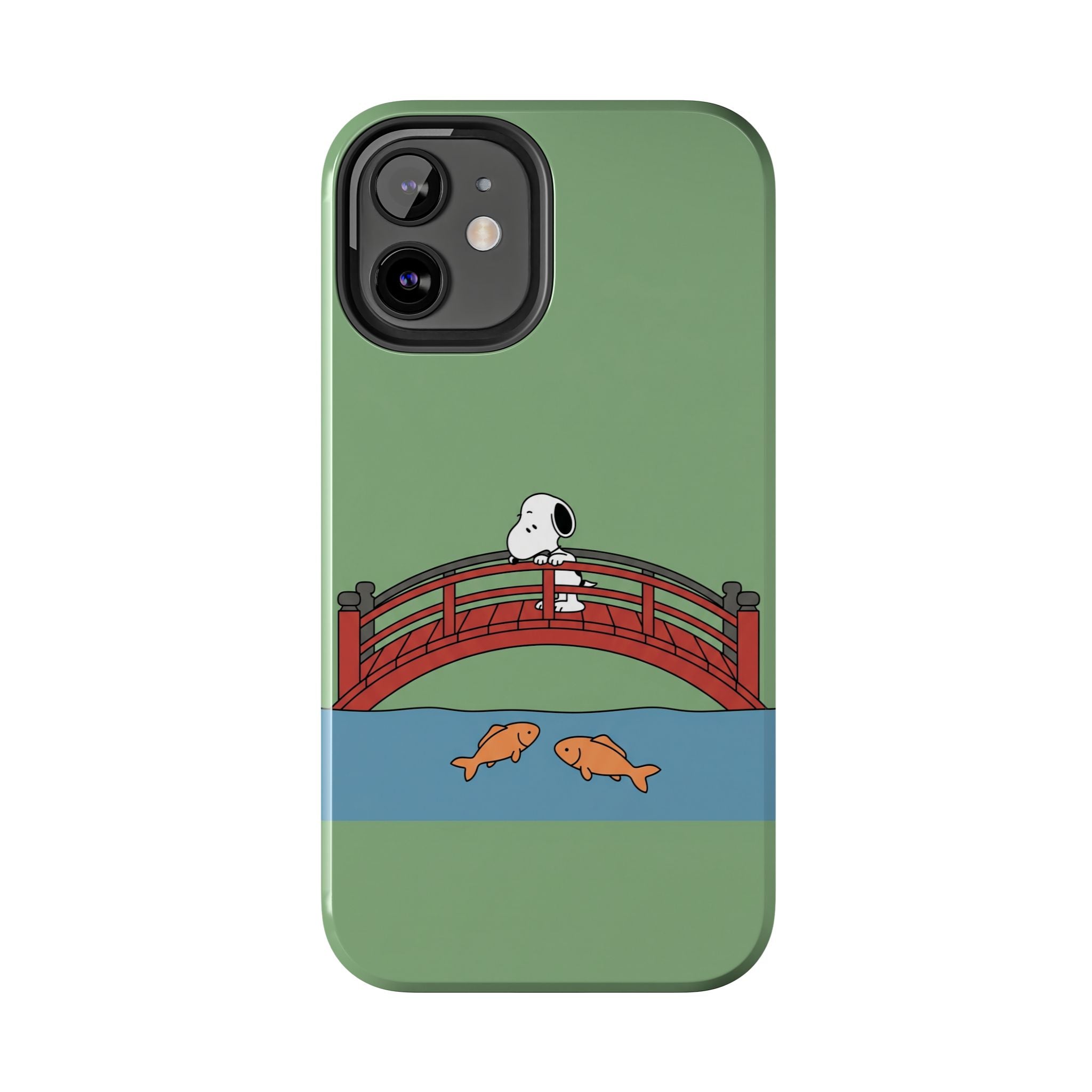 Koi Bridge Phone Case