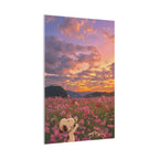 Wildflower Sunset Canvas