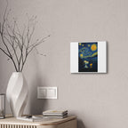 Snoopy Paris Autumn Canvas