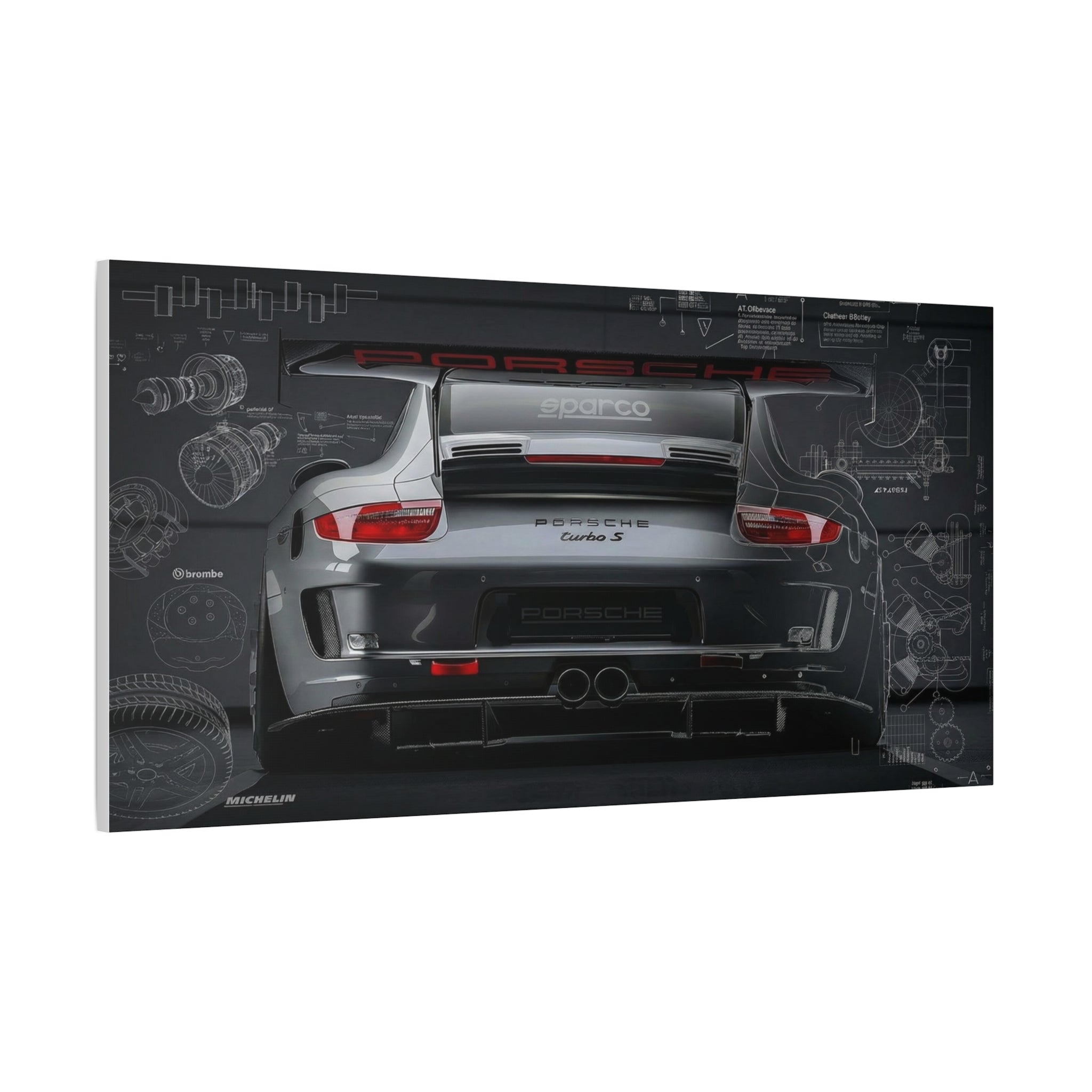 Porsche GT3 RS Canvas