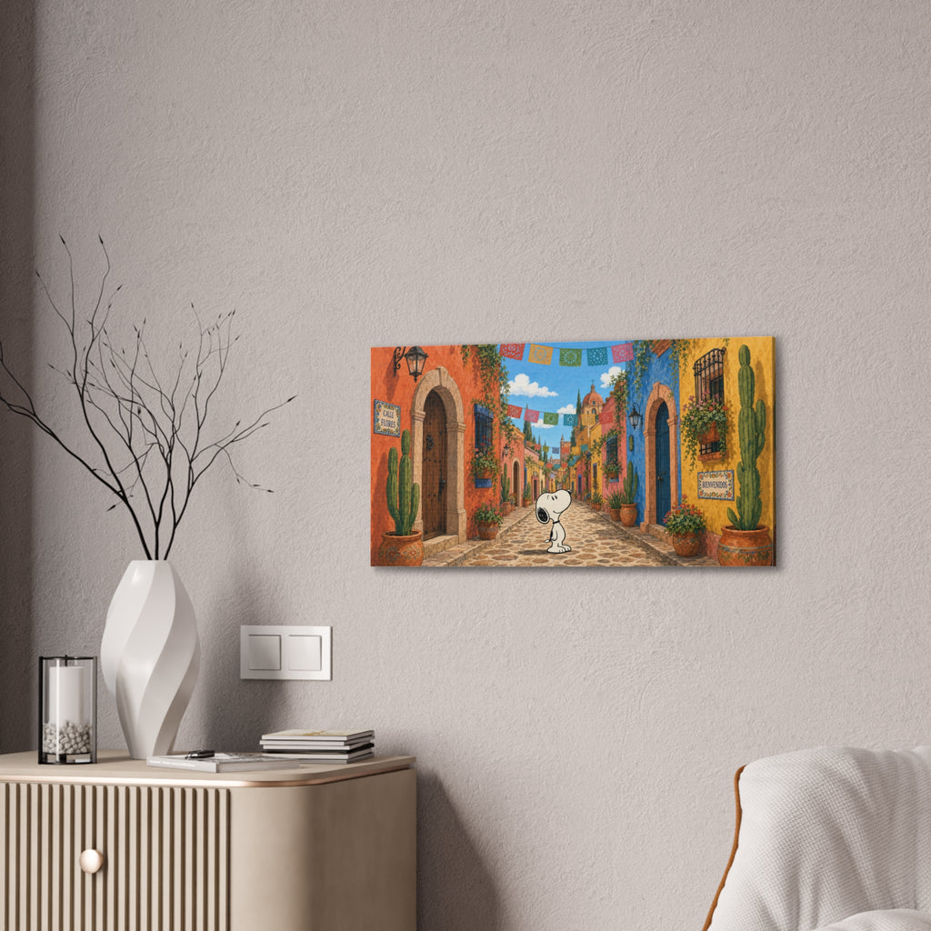 Mexican Street Canvas