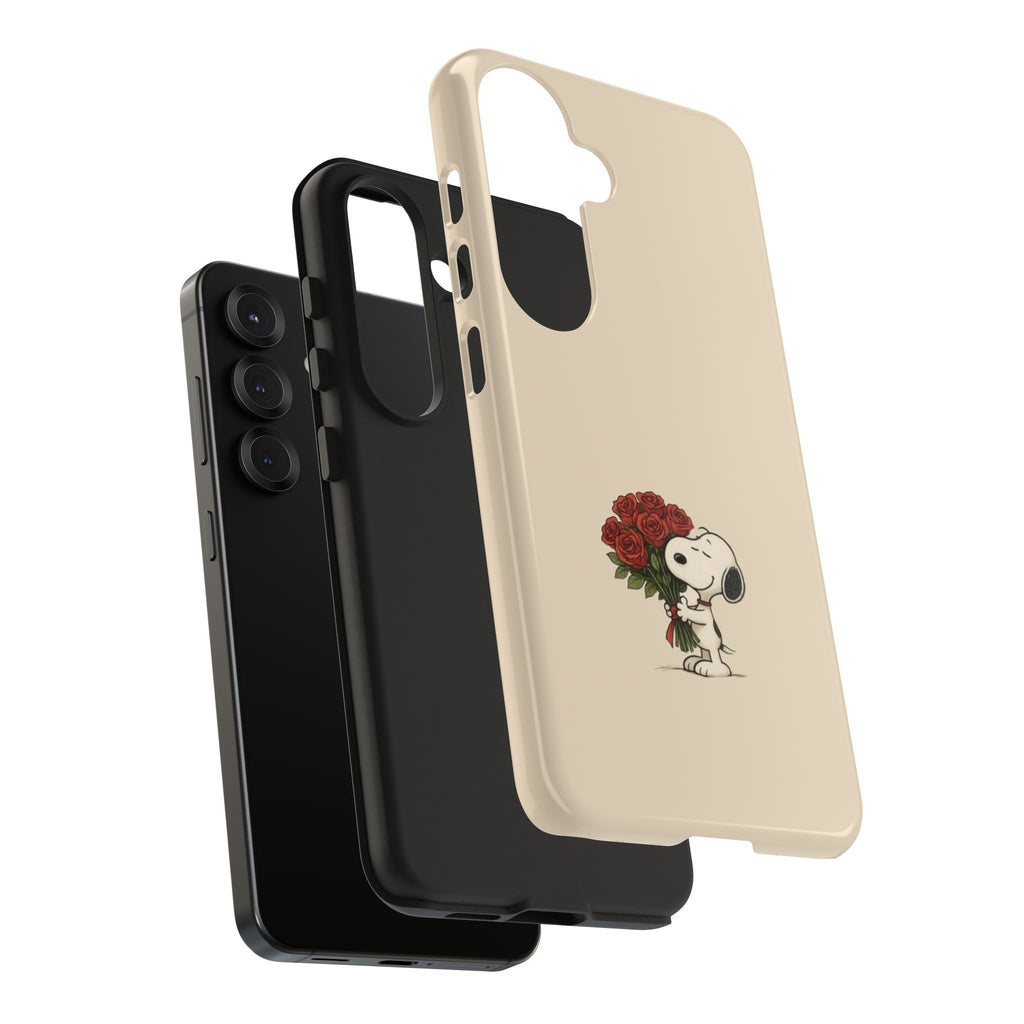 Snoopy Roses Phone Case