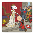 Snoopy Knight Canvas