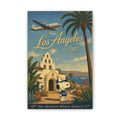 Los Angeles Snoopy Canvas