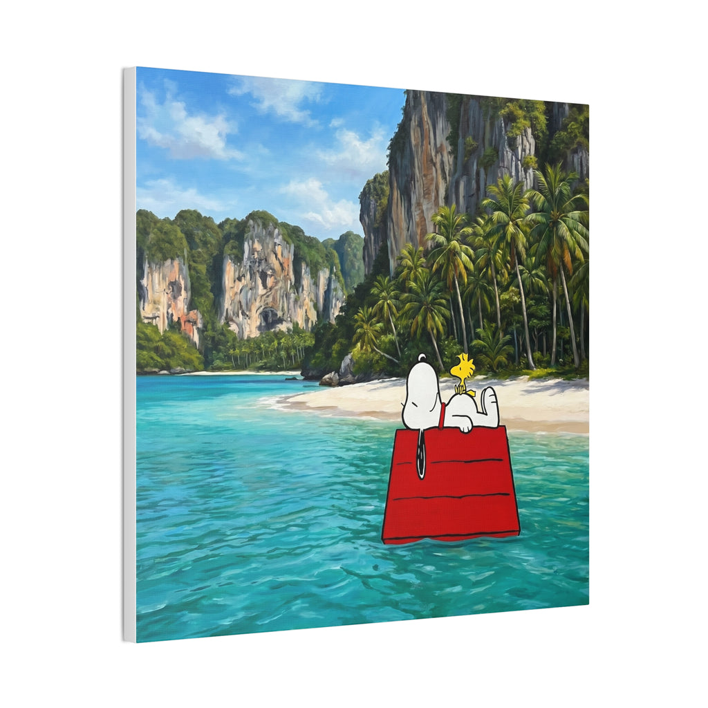 Woodstock Beach Scene Canvas