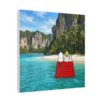 Woodstock Beach Scene Canvas