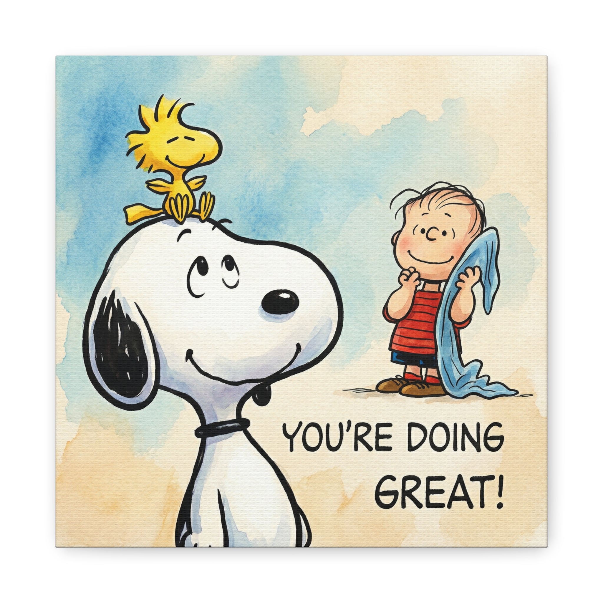 You're Doing Great Canvas