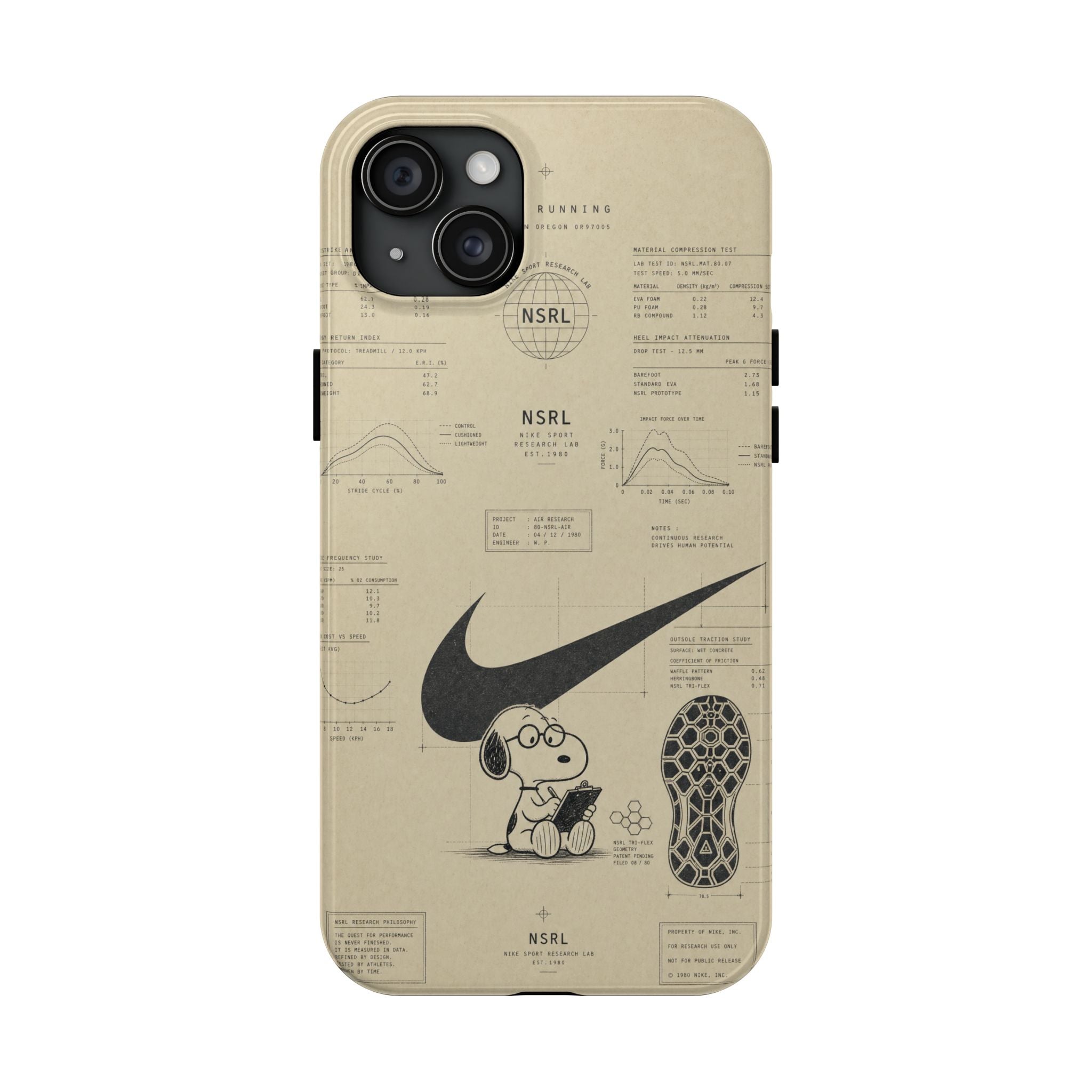 Graph Paper Phone Case