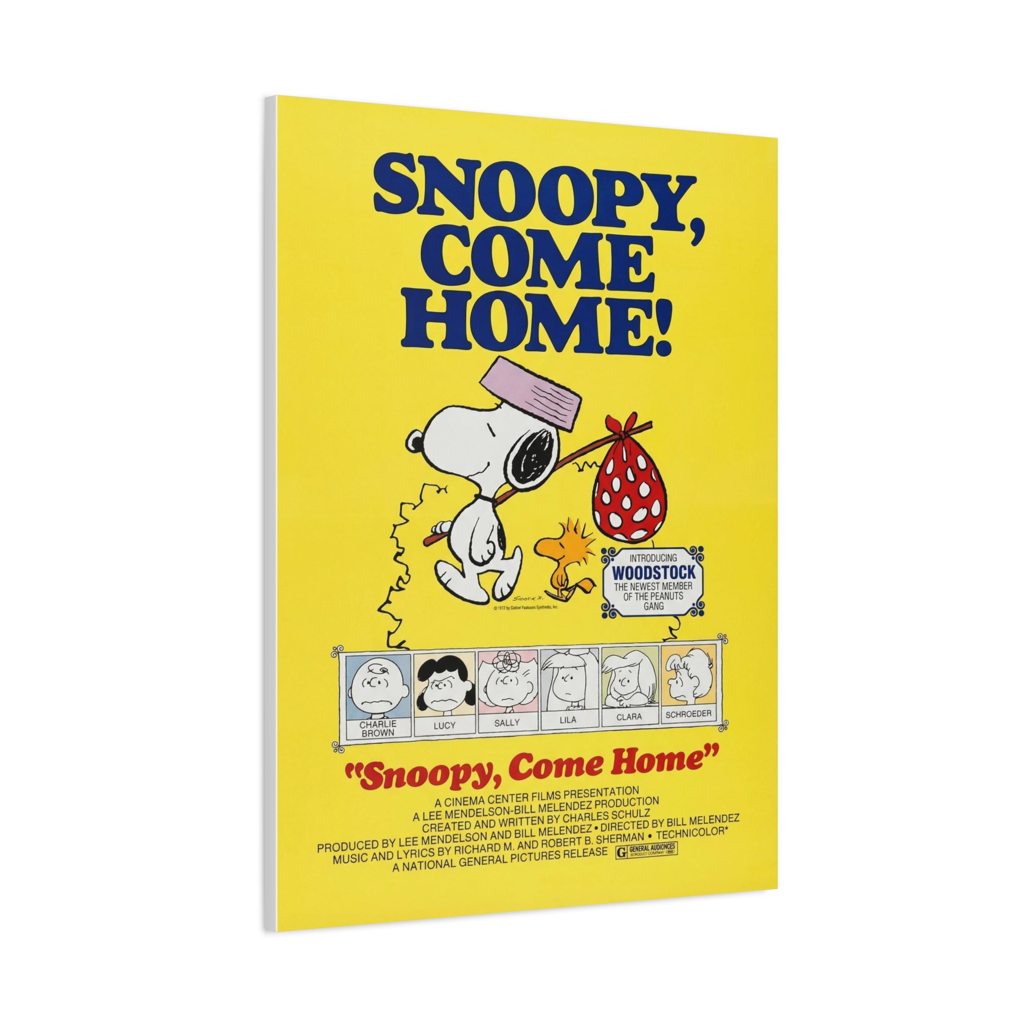 Snoopy Come Home Canvas