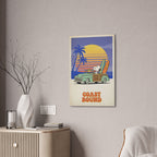 Coast Bound Snoopy Canvas