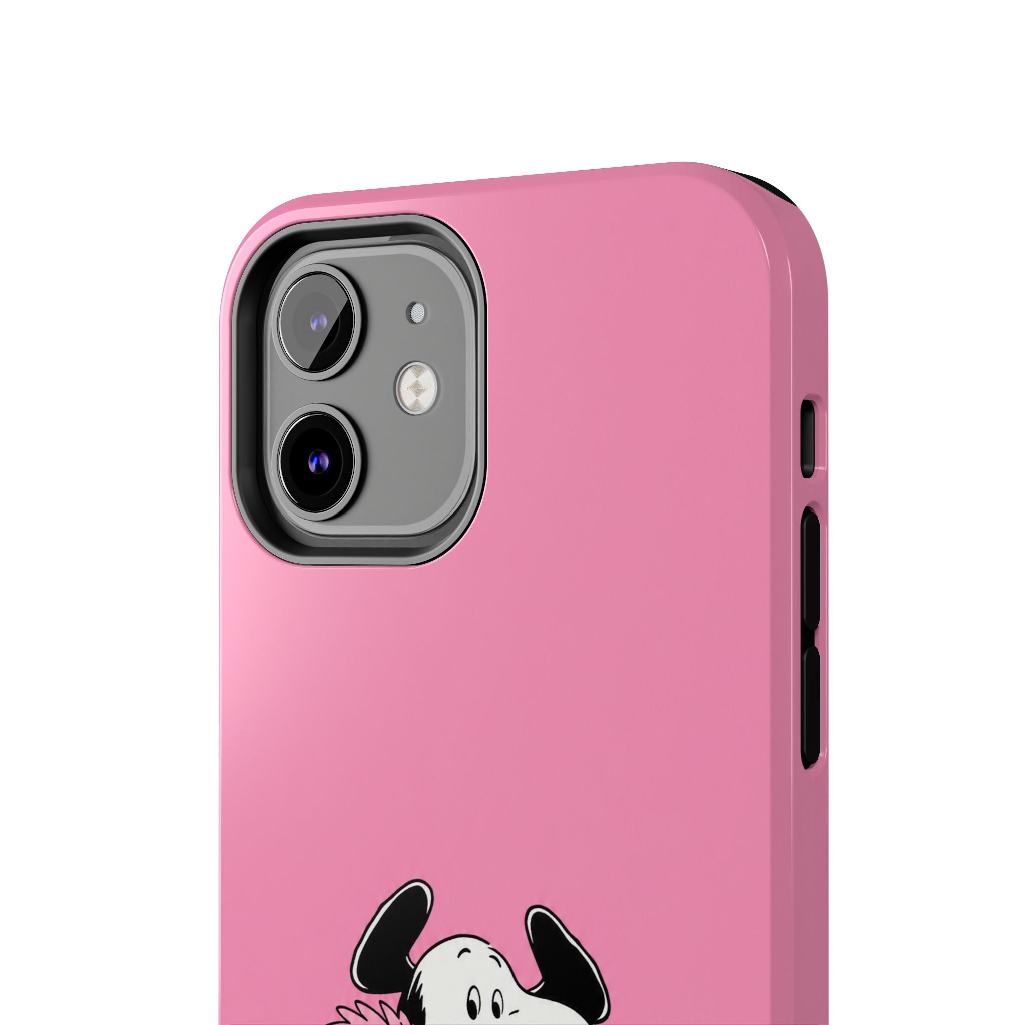 Pink Fuzzy Coat Case