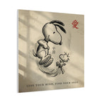 Zen Snoopy Woodstock Canvas
