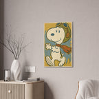 Vintage Snoopy Pilot Canvas