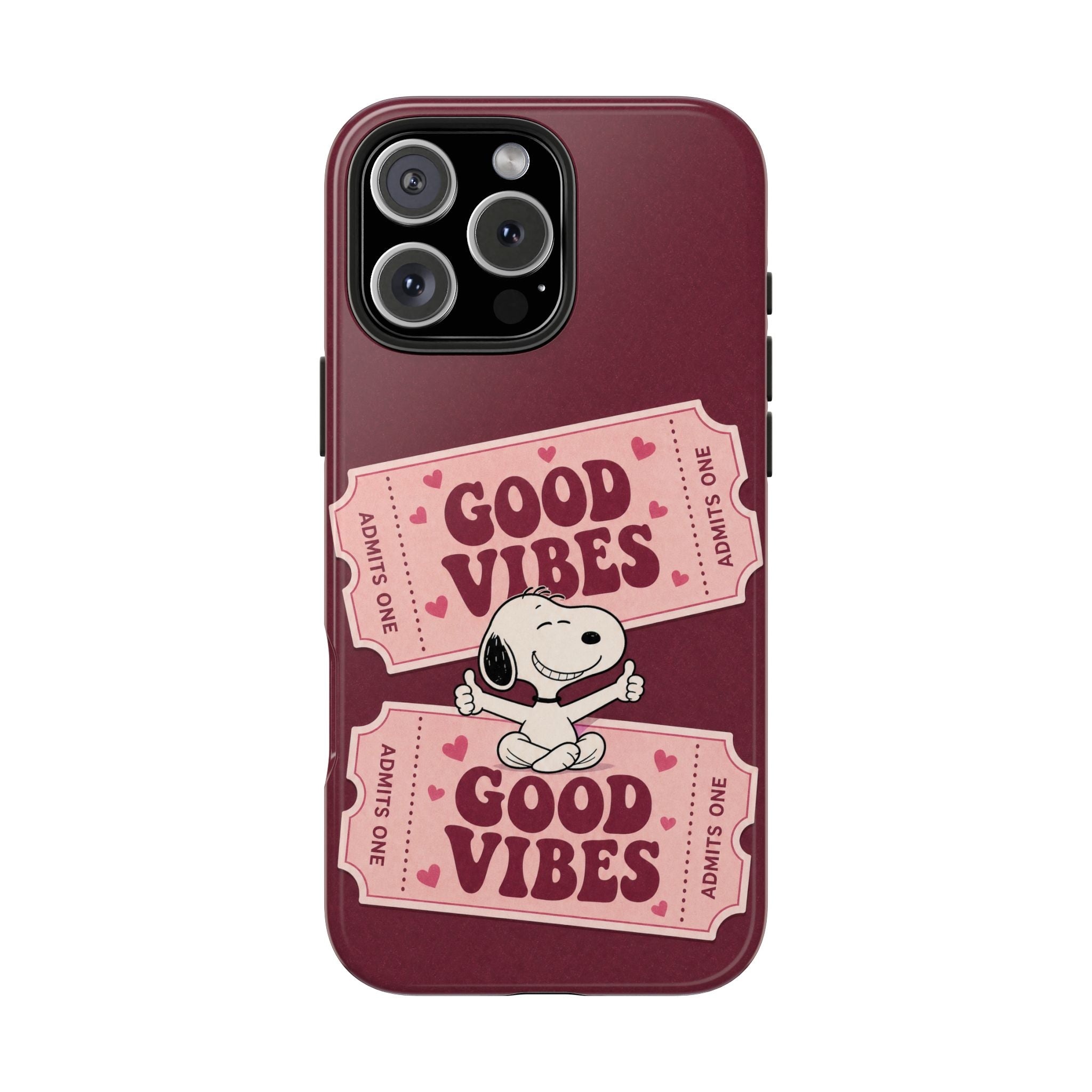 Good Vibes Tickets Phone Case