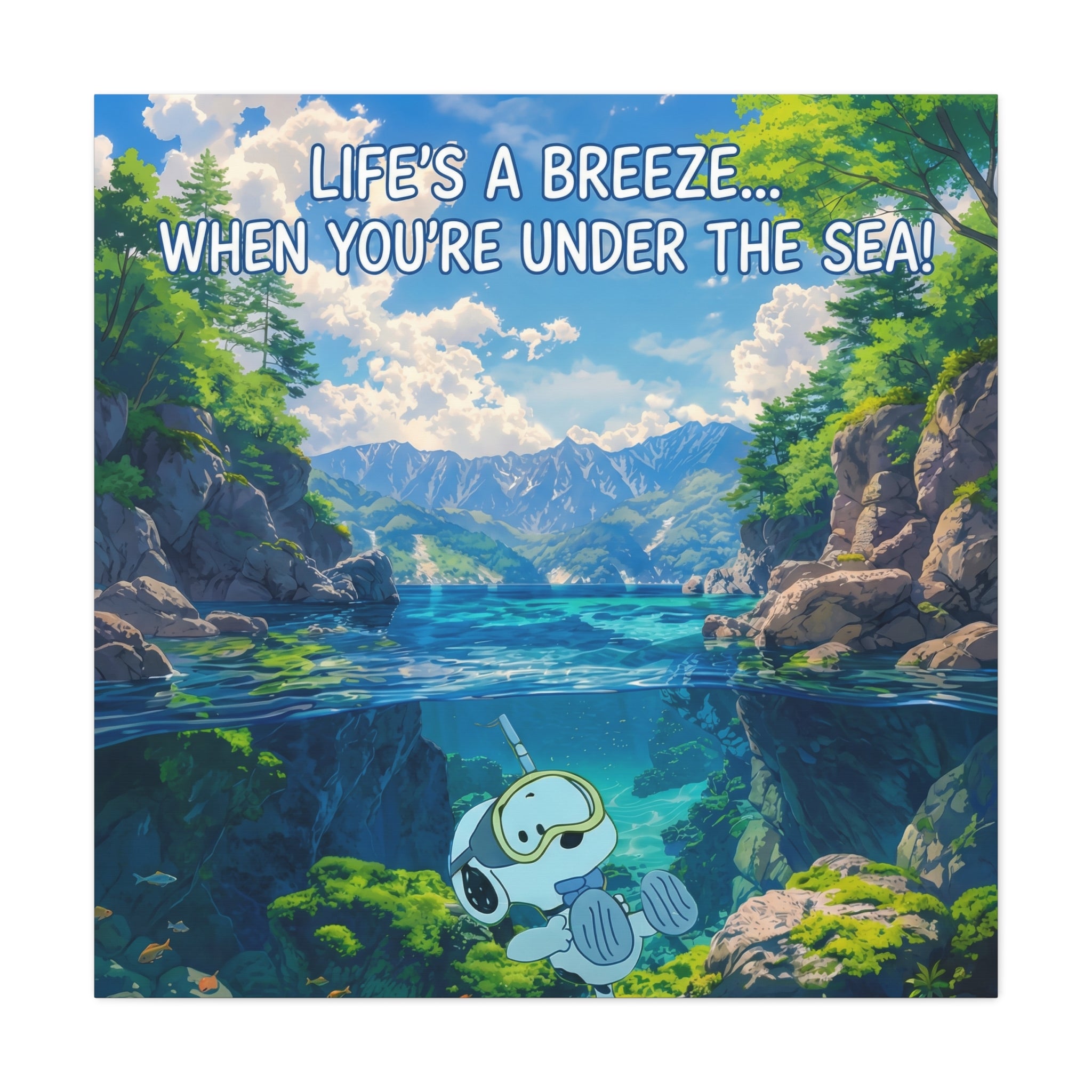 Under The Sea Canvas