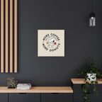 Coffee And Donuts Canvas