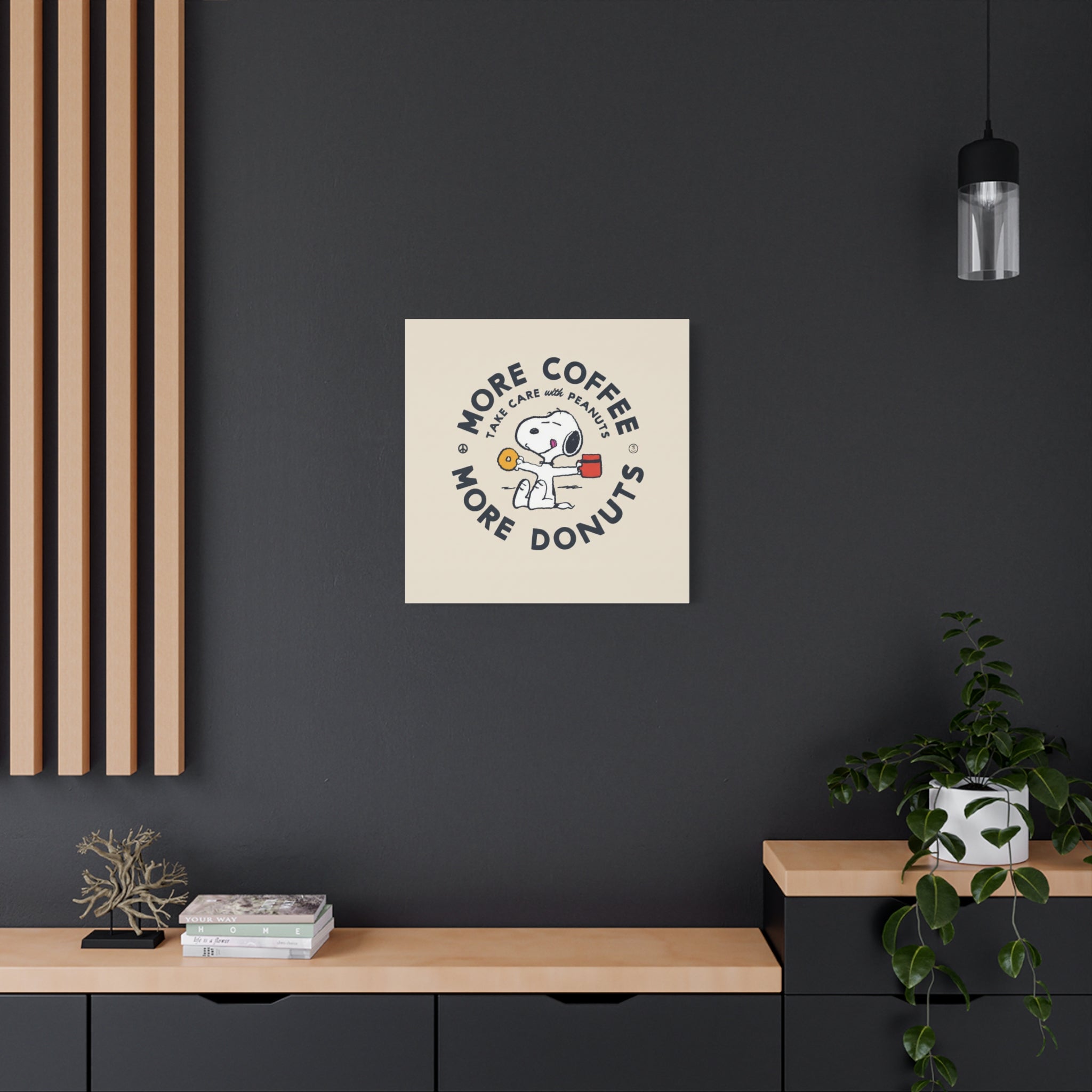 Coffee And Donuts Canvas