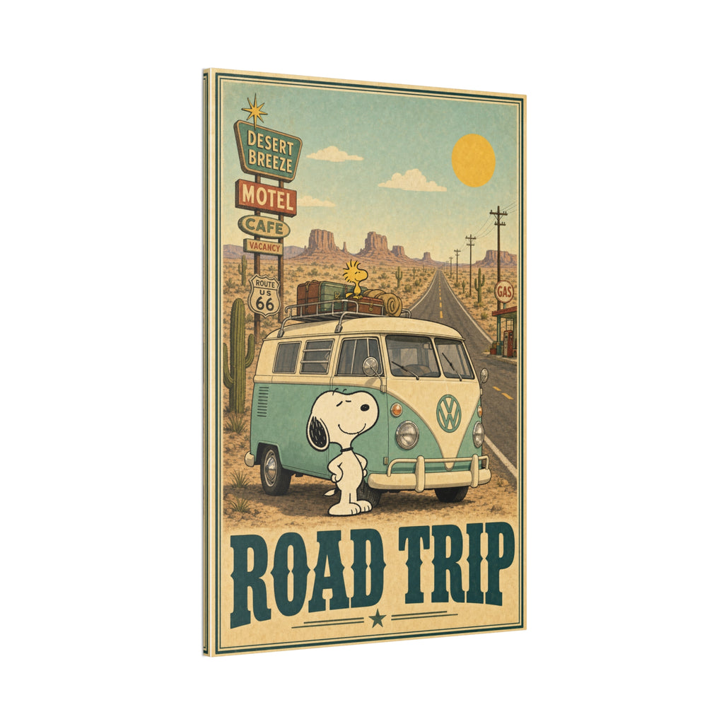 VW Camper Trip Canvas