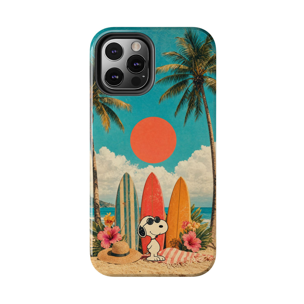 Retro Beach Sun Case